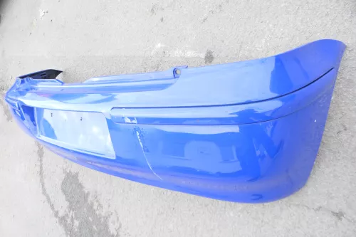 VW Polo 6N2 Stoßstange hinten Heckstoßstange Stoßfänger blau LA5C (123039)