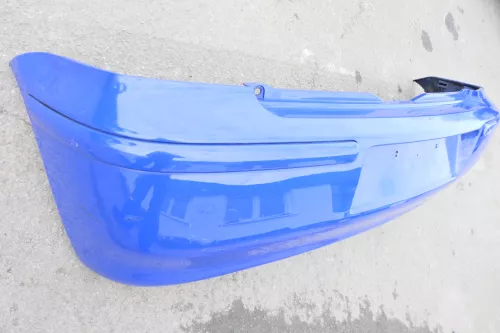 VW Polo 6N2 Stoßstange hinten Heckstoßstange Stoßfänger blau LA5C (123039)