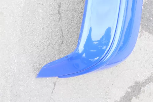 VW Polo 6N2 Stoßstange hinten Heckstoßstange Stoßfänger blau LA5C (123039)