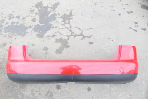 VW Touran 1T Stoßstange hinten Heckstoßstange Stoßfänger rot LY3D Tornadorot