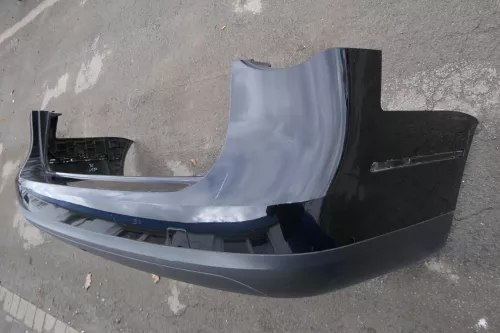 VW Passat 3C Kombi Stoßstange hinten Heckstoßstange Stoßfänger schwarz LC9X ssss (123058)