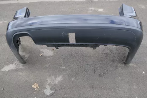 VW Passat 3C Kombi Stoßstange hinten Heckstoßstange Stoßfänger schwarz LC9X ssss (123058)