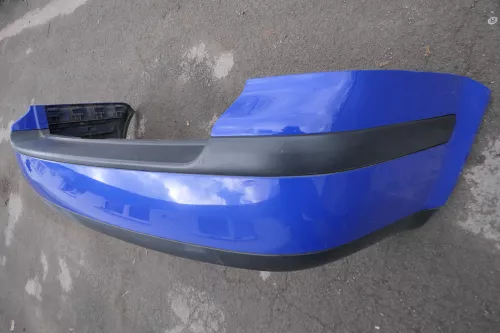 VW Golf 4 Bora Kombi Stoßstange hinten Heckstoßstange Stoßfänger blau LA5C (123059)