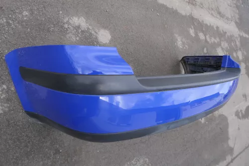 VW Golf 4 Bora Kombi Stoßstange hinten Heckstoßstange Stoßfänger blau LA5C (123059)