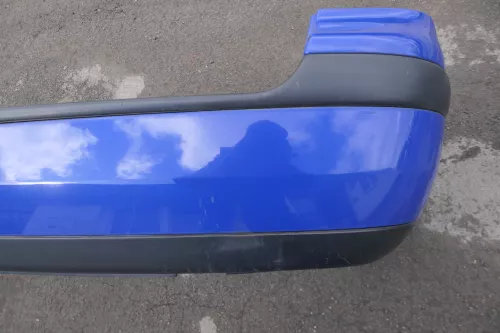 VW Golf 4 Bora Kombi Stoßstange hinten Heckstoßstange Stoßfänger blau LA5C (123059)