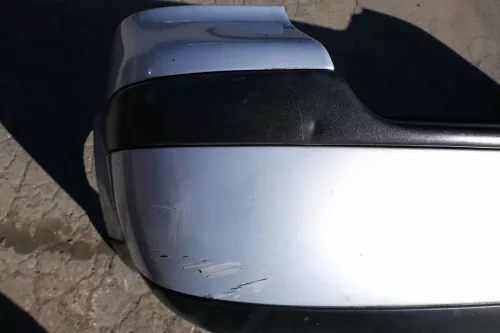 VW Golf 4 Bora Kombi Stoßstange hinten Heckstoßstange Stoßfänger silber LB7Z sat (123069)