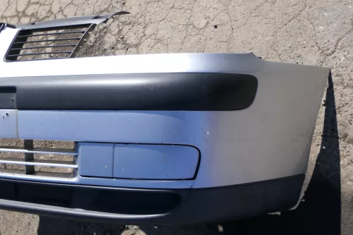 Seat Ibiza 6K Stoßstange Frontstoßstange vorne sibler LS7N Faceliftmodell ab1999 (123074)