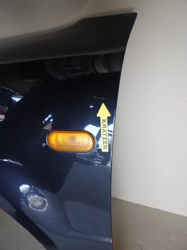 VW Passat 3B Kotflügel vorne links schwarz LC9Z metallic met (123161)