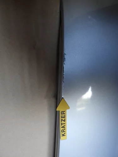 Audi A3 8L Motorhaube Frontklappe Haube silber LY7M Facelift (123163)