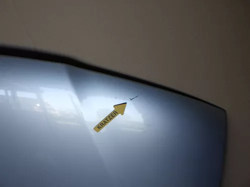 Audi A3 8L Motorhaube Frontklappe Haube silber LY7M Facelift (123163)