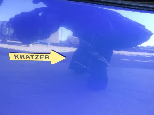 VW Golf 4 Limousine Heckklappe Kofferraumklappe Klappe hinten blau LW5Z jazzblue (123176)