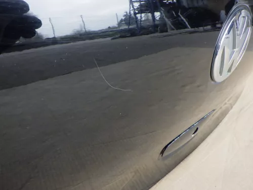 VW Polo 9N3 9N Heckklappe Kofferraumklappe Klappe schwarz L041 uni (123193)