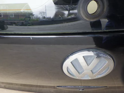 VW Polo 9N3 9N Heckklappe Kofferraumklappe Klappe schwarz L041 uni (123193)