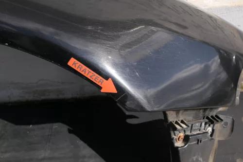 Audi A4 B5 (bis caMitte1999 Bild vergleic) Kotflügel vorne rechts schwarz LZ9U (123277)