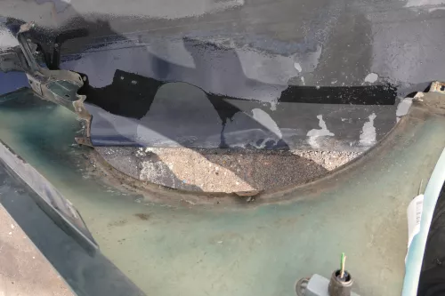 VW Passat 3B Kotflügel vorne links grün LC6N Royalgrün (123278)