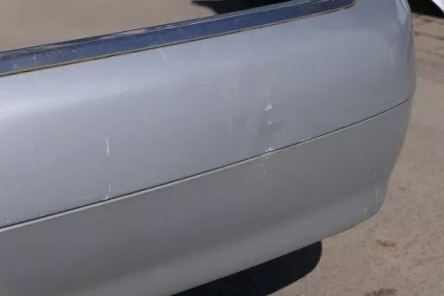 Audi A4 8E B6 Kombi Avant Stoßstange hinten mit Spoiler siulber LY7W (123290)