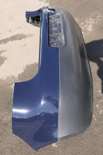 VW Golf 5 1K Limousine Stoßstange hinten Heckstoßstange blau lila LA5G (123292)