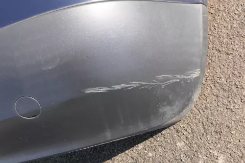 VW Golf 5 1K Limousine Stoßstange hinten Heckstoßstange blau lila LA5G (123292)