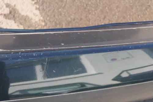 VW Passat 3B Kombi Stoßstange hinten Heckstoßstange Stoßfänger grün LC6N royalgr (123295)