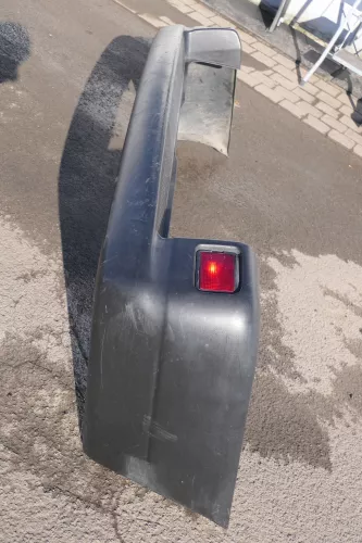 VW T4 Caravelle Multivan Stoßstange Heckstoßstange hinten 701807417 schwarz 99,9 (123297)