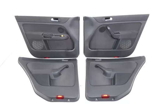 VW Golf Plus 5M 4x Türverkleidung Verkleidung Tür vorn hinten links anthrazit sc