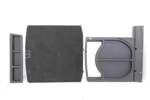 Golf 4 Variant Kombi Staubehälter Ablagefach Ablage Boden Kofferraum schwarz Dec