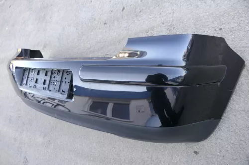 VW Golf 4 Limousine Stoßstange hinten Heckstoßstange Stoßfänger schwarz LC9Z ger (123335)