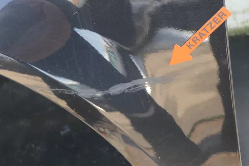 Audi A4 8E B6 Kotflügel vorne links schwarz LZ9W ebonyschwarz (123356)