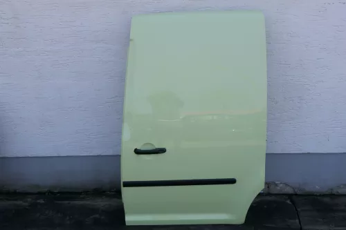 VW Caddy 3 2k Beifahrertür Tür hinten links gelb grün LL6J limette Schiebetür