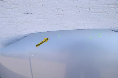 VW Golf 4 Motorhaube Haube Klappe vorne silber grau LA7W reflexsilber Frontklape (123388)