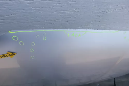 VW Golf 4 Motorhaube Haube Klappe vorne silber grau LA7W reflexsilber Frontklape (123388)