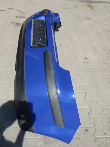 VW Golf 4 Limousine Stoßstange hinten Heckstoßstange Stoßfänger BLAU LW5Z (123413)