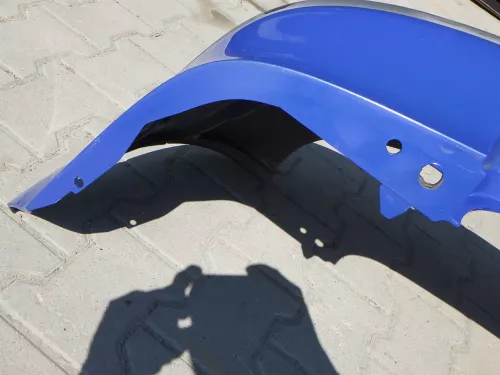 VW Golf 4 Limousine Stoßstange hinten Heckstoßstange Stoßfänger BLAU LW5Z (123413)