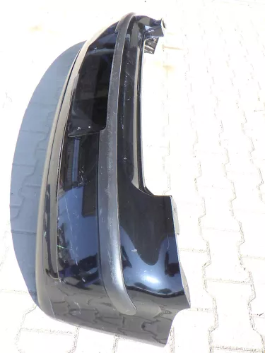 VW Polo 9N 9N3 Stoßstange Heckstoßstange hinten schwarz LC9Z metallic (123414)