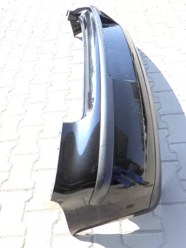 VW Polo 9N 9N3 Stoßstange Heckstoßstange hinten schwarz LC9Z metallic (123414)