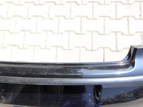 VW Polo 9N 9N3 Stoßstange Heckstoßstange hinten schwarz LC9Z metallic (123414)