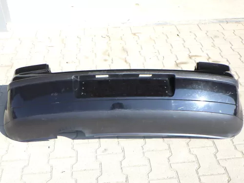 VW Polo 9N 9N3 Stoßstange Heckstoßstange hinten schwarz LC9Z metallic (123414)