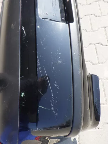 VW Polo 9N 9N3 Stoßstange Heckstoßstange hinten schwarz LC9Z metallic (123414)