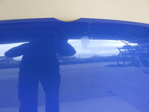 VW Golf 4 Motorhaube Haube Klappe vorne blau LW5Z jazzblue Frontklappe (123423)