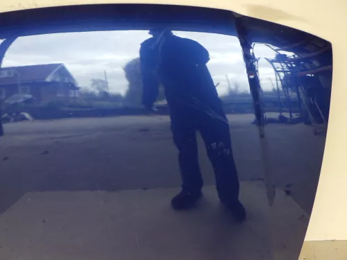 Audi A3 8L Motorhaube Frontklappe Haube blau LZ5K Facelift (123425)