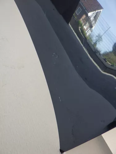 VW Polo 9N Motorhaube KLappe vorne schwarz L041 uni bis ca. Bj. 2004 (123439)