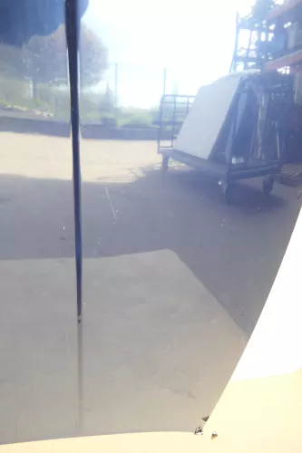 VW Golf 4 Motorhaube Haube Klappe vorne blau LC5H (123441)