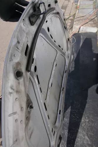 VW Golf 5 V Jetta 1K Motorhaube Haube Klappe vorne silber LA7W reflexsil (123463)