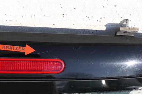 VW Lupo 6X Heckklappe hinten Klappe Kofferraumklappe Scheibe schwarz uni L041 (123470)