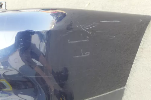 VW Polo Kombi Variant Stoßstange hinten Heckstoßstange blau LN5Y (123482)