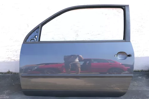 VW Lupo Seat Arosa Tür vorne links Fahrertür grau LC7V (für manuell Fensterheber
