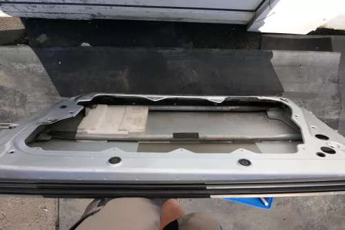 VW New Beetle 1C 9C Tür vorne rechts Beifahrertür silber LA7W - OHNE Anbauteile (123519)