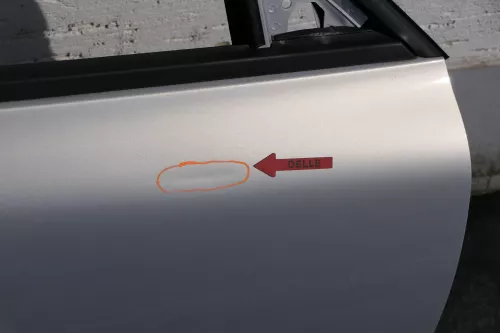 VW Passat 3B 3BG Kombi Limo Tür vorne rechts Beifahrertür grau silber LB7Z satin (123551)