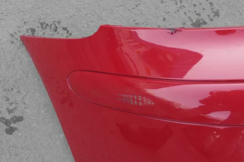 Seat Ibiza 6L Stoßstange Frontstoßstange vorne rot LS3H bis ca. Anfang 2006 Bast (123563)