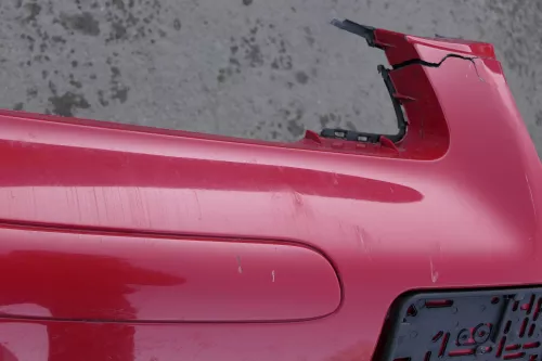 Seat Ibiza 6L Stoßstange Frontstoßstange vorne rot LS3H bis ca. Anfang 2006 Bast (123563)